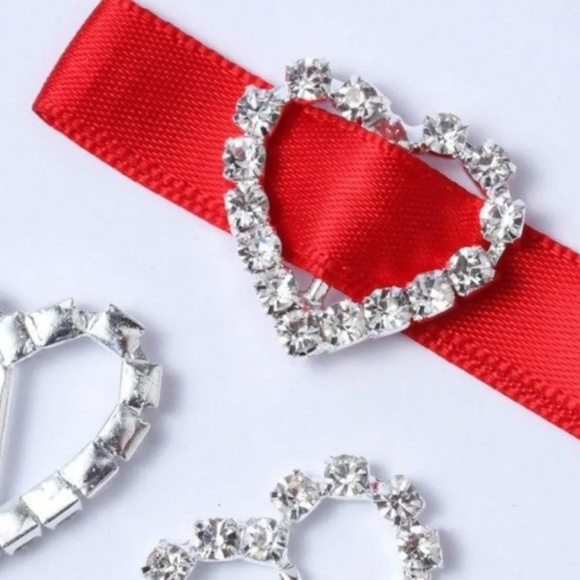 ❤️ LARGE RHINESTONE Accessory Scarf Shoe BELT BUCKLE - Picture 8 of 11